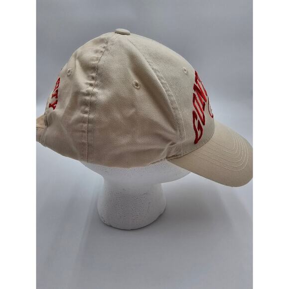 2000s Kansas City Chiefs Tony Gonzalez 88 Cream Numbers, Inc Snapback Hat - Picture 4 of 6